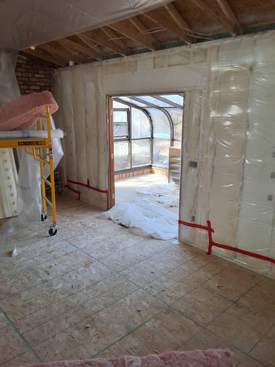 PM_Services_'s tweet image. A quick look at one of our recent insulation projects 👀

✔️ Batt insulation installed on exterior-facing walls
✔️ Spray foam used to seal key areas
✔️ Attached garage insulated

612-361-4245
CallProMech.com

#ProMech #Insulation #FiveStarService