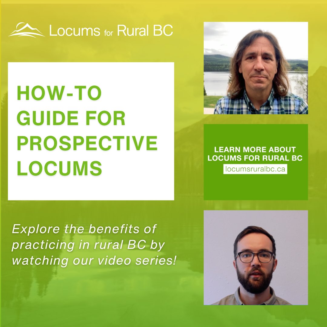 Locums for Rural BC tweet media