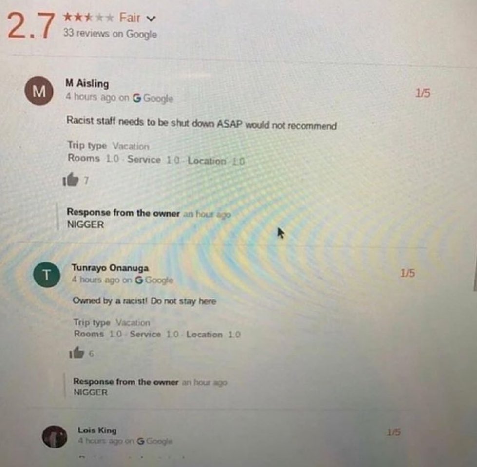 asukagrypr's tweet photo. Nick Fuentes’ Burger Shack Google Reviews. https://t.co/9WnnsNIsa8