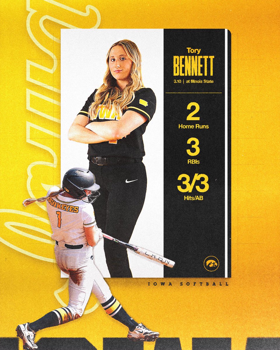 iowasoftball's tweet photo. Have a day, Tory! ⭐️ https://t.co/177CZTEUFf