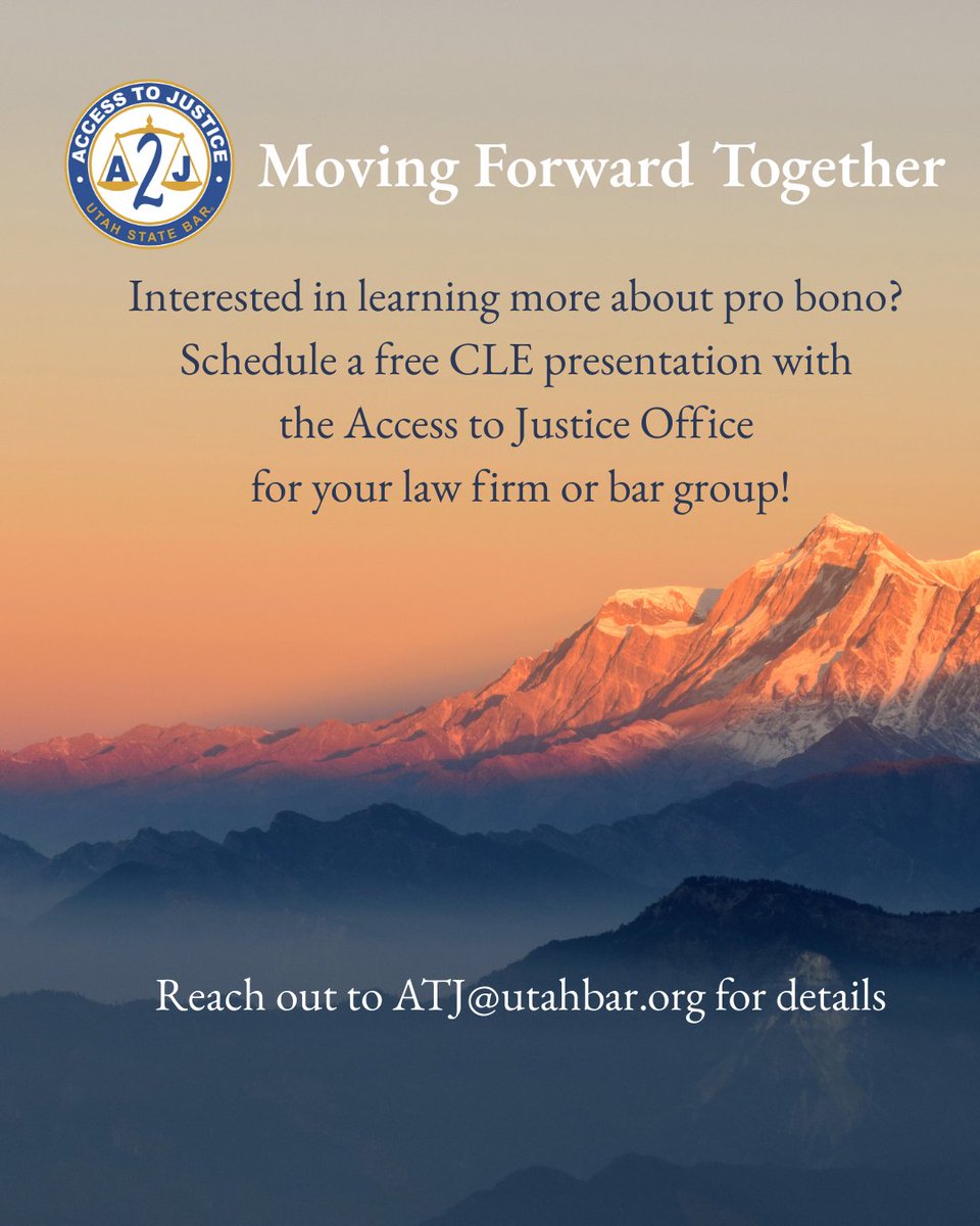 Utah State Bar tweet media