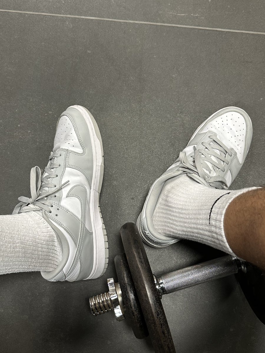 Time to workout 💪😈 Who wants those shoes after?