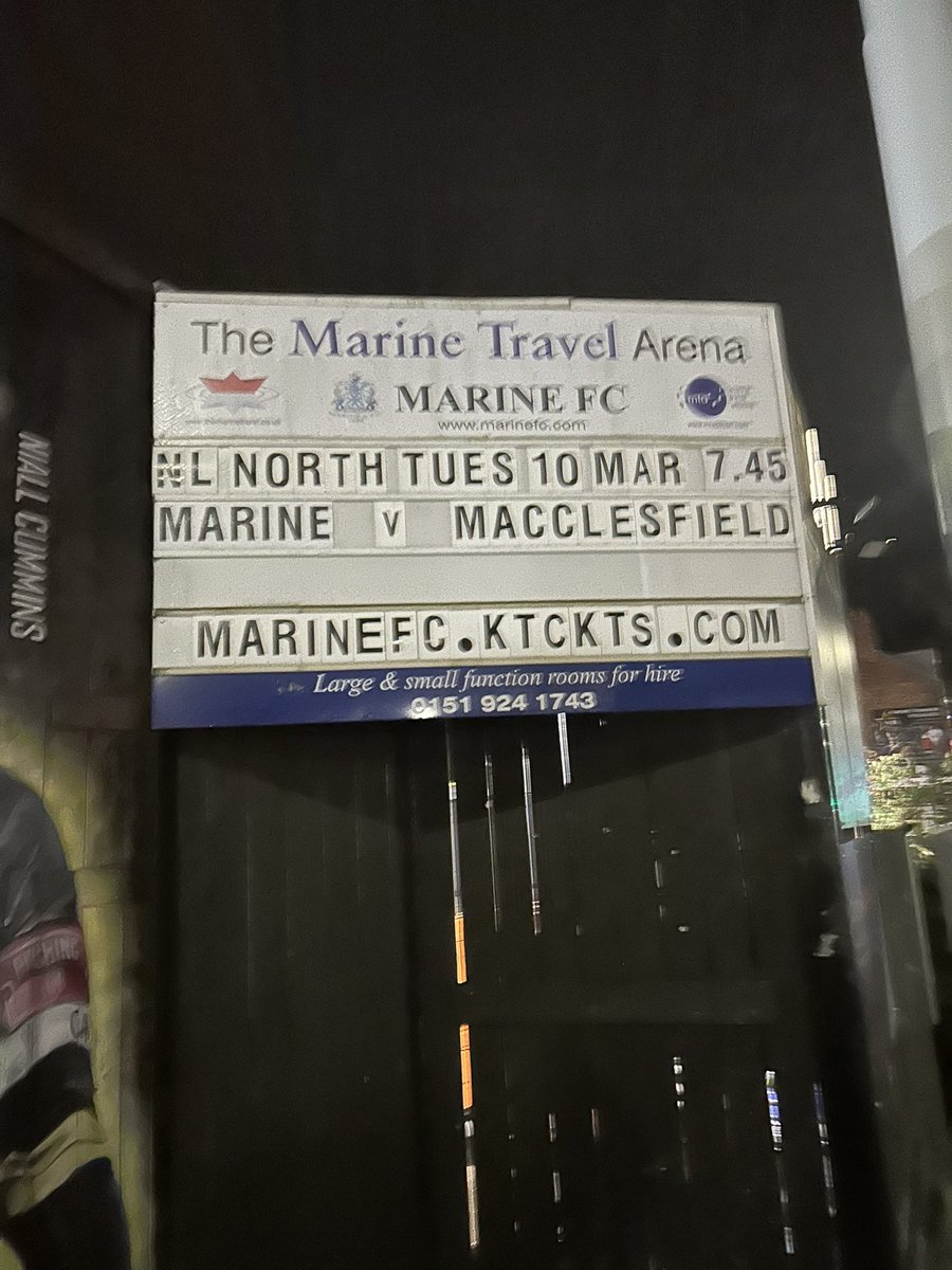 davidhen87's tweet photo. @GMNonLeague @NL_Enterprise @CurzonAshton @radcliffeboro I made it to Marine tonight for a Goal Fest. Big Win for the Silkmen. https://t.co/woVqB12H66