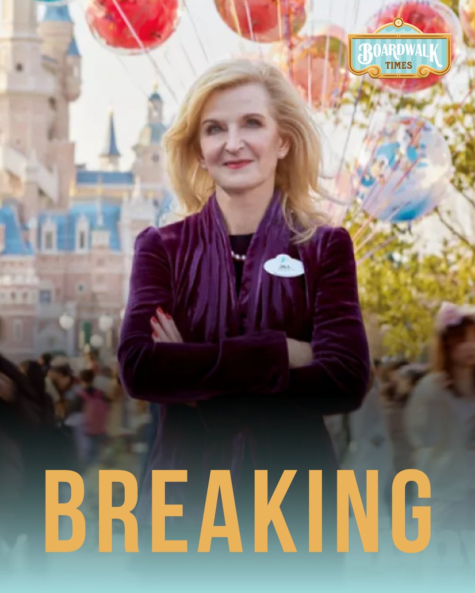 BoardwalkTimes's tweet photo. BREAKING: Jill Estorino has been named Disneyland President. https://t.co/P5oGCOCvtJ