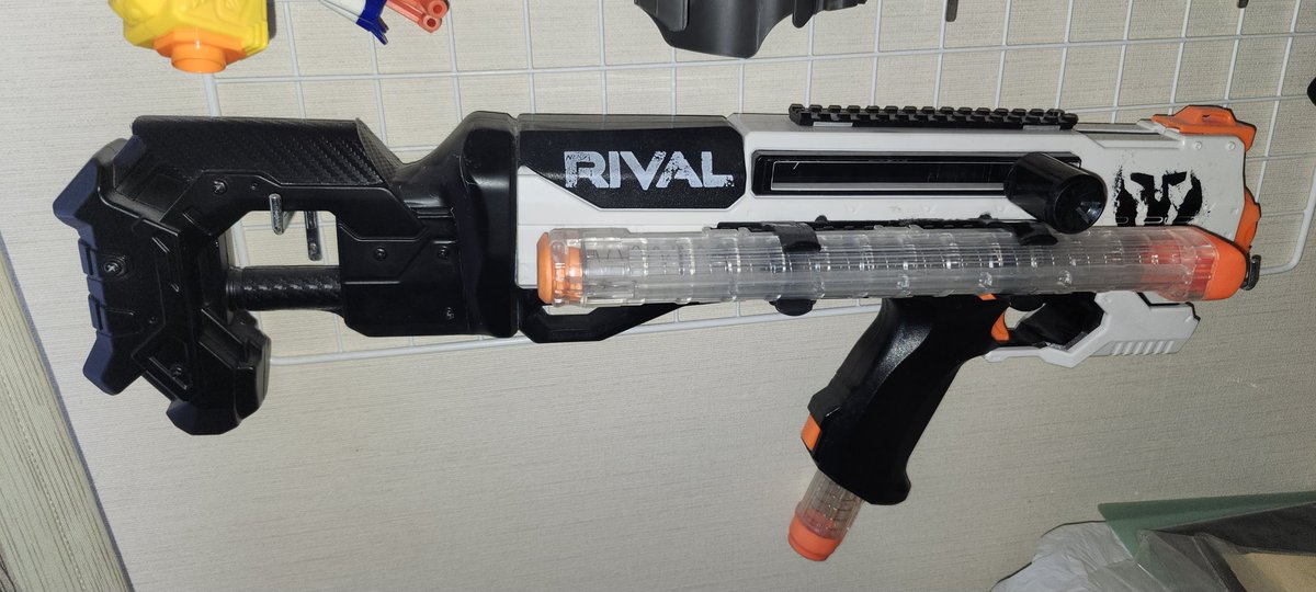 ww2maniax's tweet photo. #NARF
#RIVAL
わかる人にしか分からない変態銃
こんな改造もしてました
モナカ割りも出来る構造です
ストック付きの安定感は抜群です https://t.co/YkQB2tycaS
