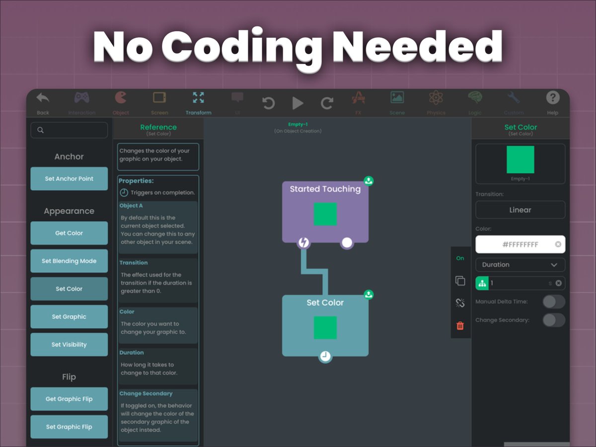 Make Games on iPad tweet media