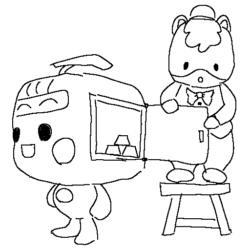 とあらんを金庫代わりにするぐんまちゃん