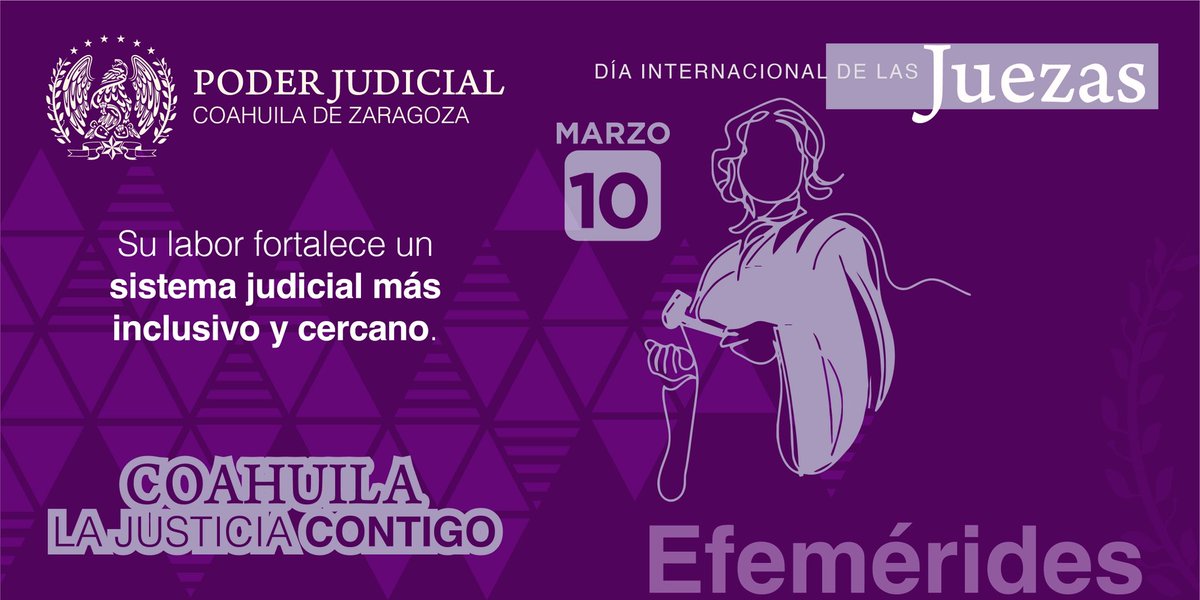 Poder Judicial Coah tweet media