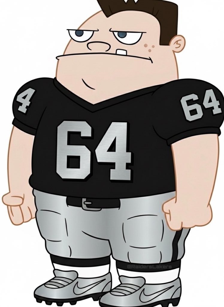 RaidersLakers's tweet photo. The Raiders new center Tyler Linderbaum 🤣😭 https://t.co/RrYItlPjCZ