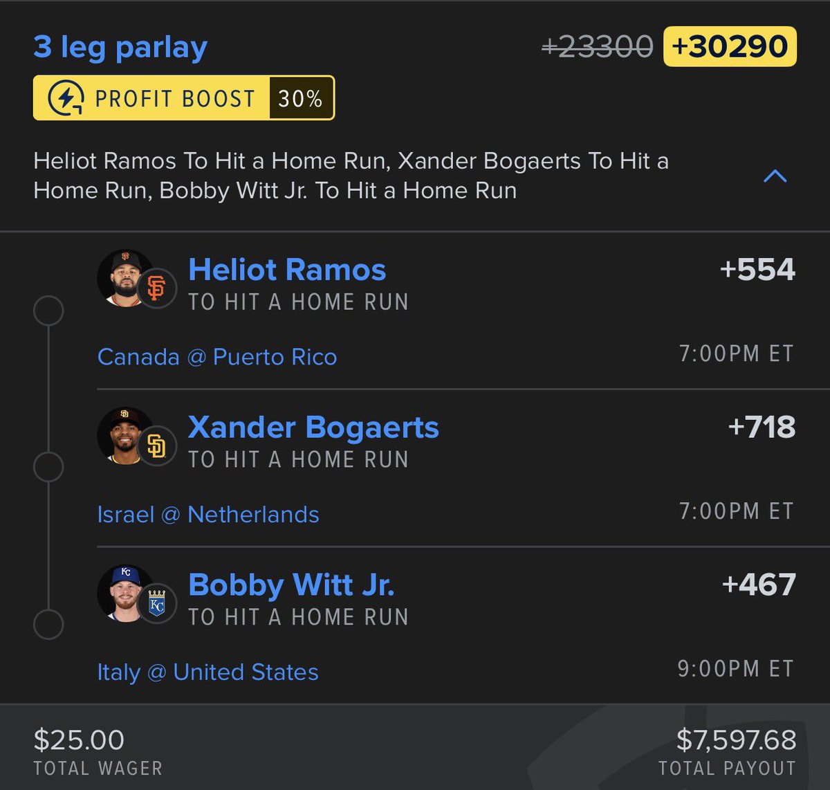 angetheplumber's tweet photo. Cashed this ln thanks to the Captain 🫡 Here is a little lotto I’m playing tn. Cant wait for the season to start. LFG! https://t.co/XHdI3m654j