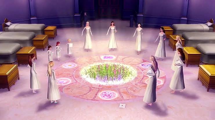 ¿Podemos hablar de Barbie y las 12 princesas bailarinas? Me encantan. La banda sonora, los pasos de ballet, los vestidos… TODO