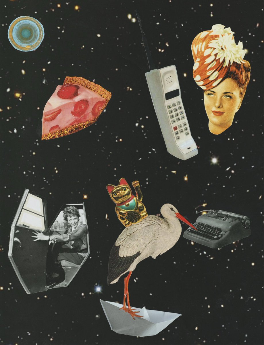 Paper Boat, Cosmic Dial Tone

#Collage