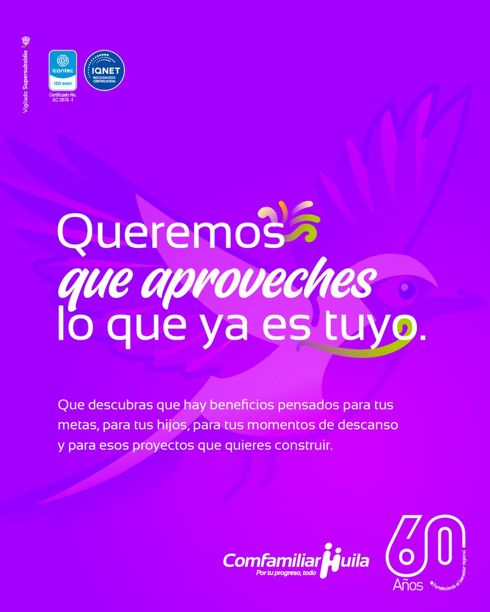 Comfamiliar Huila tweet media