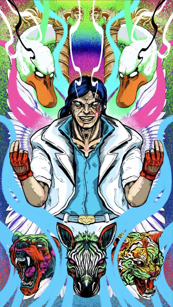 Malformer's tweet photo. Apocalypse, #hotlinemiami https://t.co/92Z6l1RA6m