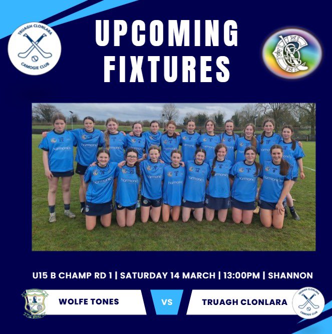 OfficialTruagh's tweet photo. ✨ Best of luck to our U15s! ✨

Our first team to line out in competitive action for 2026, and we couldn’t be prouder.

Wishing every one of our U15 and their management team—the very best as they kick off the new season.

#truaghabu💙🩵 https://t.co/3JIxixYe8y