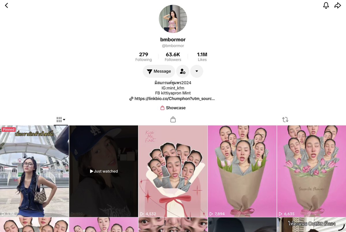 DayDreaminh7x1's tweet photo. Mint has changed her name on Tik Tok so if you see an account with this name it’s the Mint 🍃
#ใบมิ้นท์กิตติยาพร #BaimintKittiyapron #jablin https://t.co/npz1utcNaN
