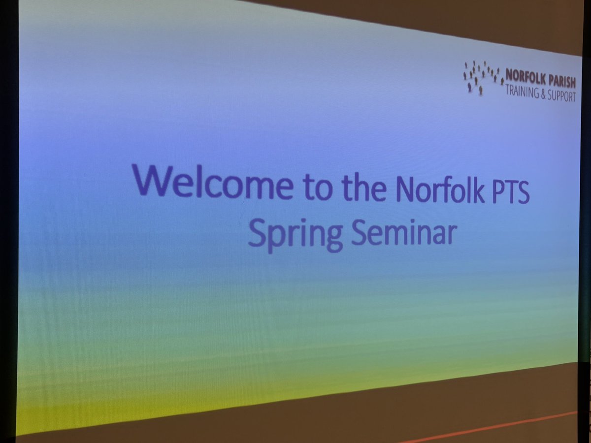 Norfolk Parish Training & Support tweet media