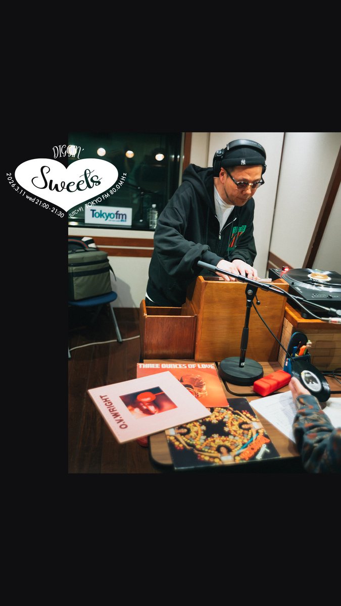 TOKYO FM80.0Mhz MURO presents『KING OF DIGGIN’』 tweet media