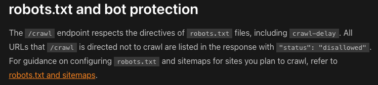 kathyyliao's tweet photo. @blackbxdev @CloudflareDev we leave the decision of whether you want your site to be crawled or not up to the site owner. /crawl identifies as a bot and follows robot.txt

https://t.co/l5m4GeQ70t https://t.co/Njvu68k906