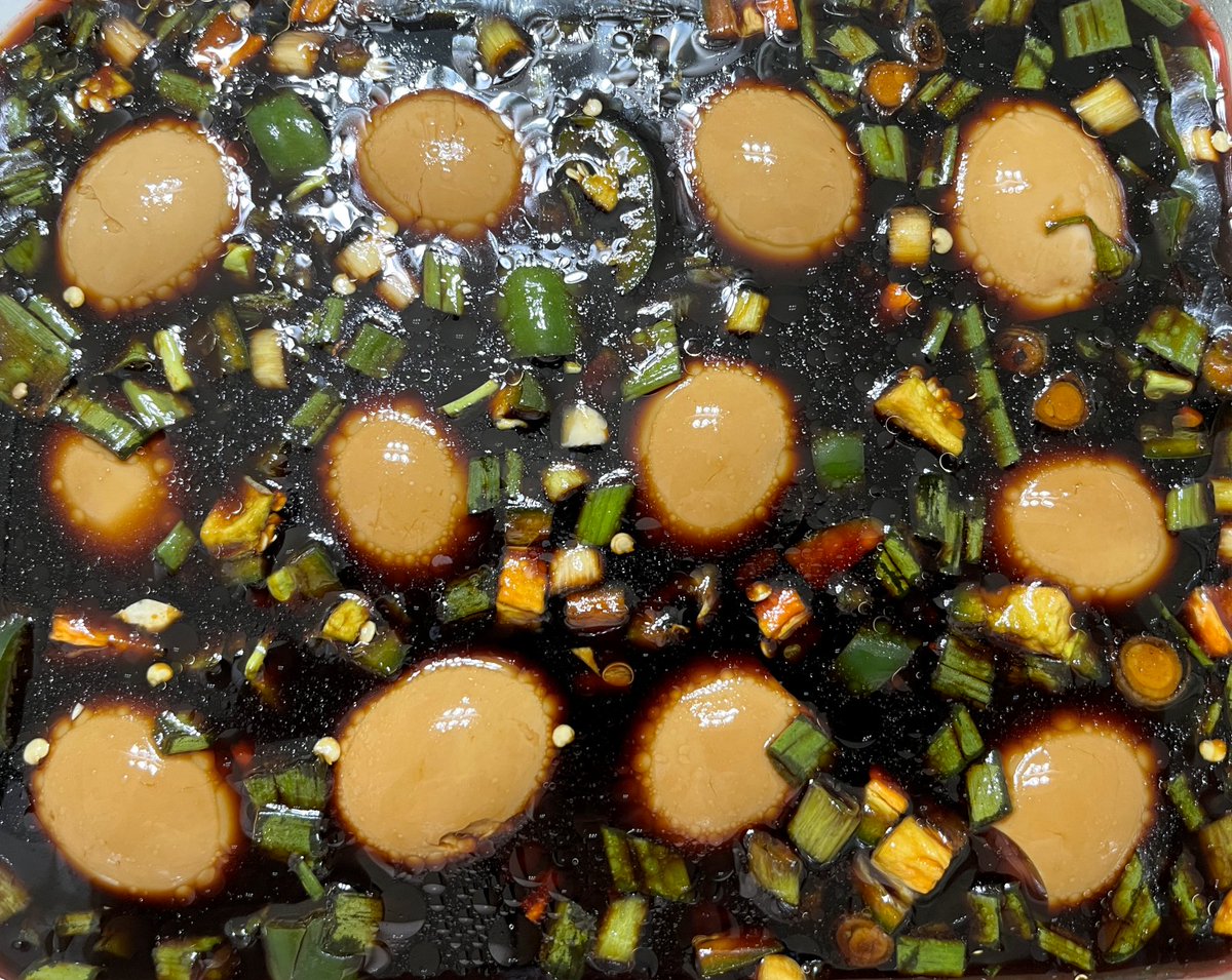 Made some Softboiled Mayak Eggs (Marinated Eggs)