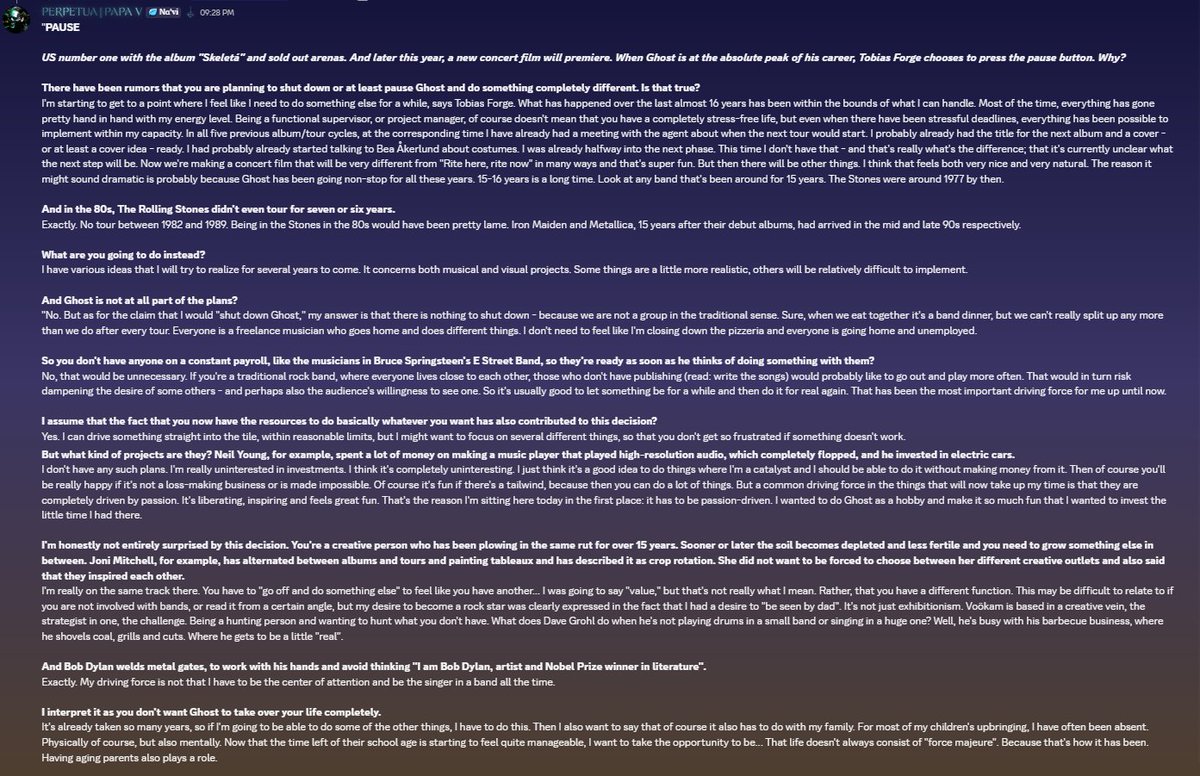 Mayo/Vitra | Ghost 05/22/25 ☆ tweet media