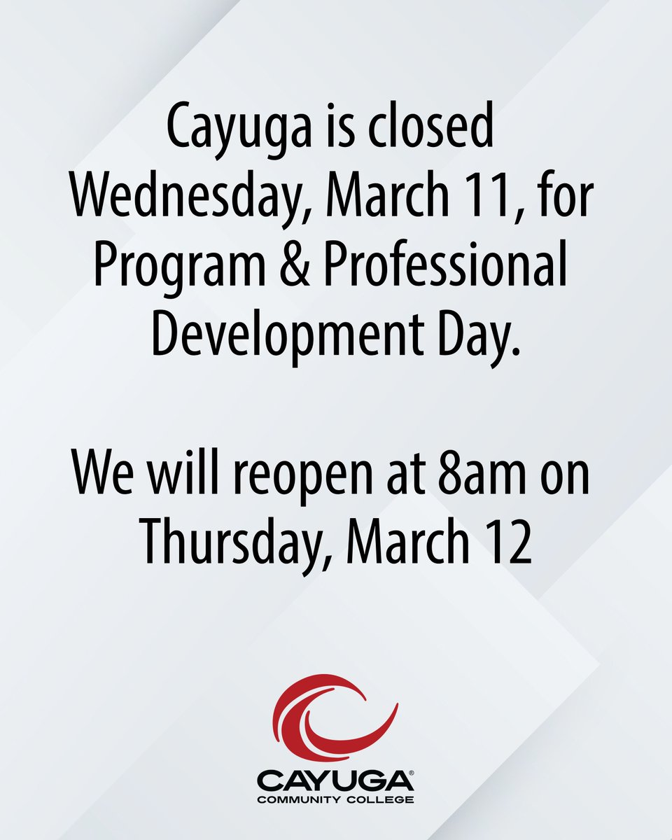 Cayuga Comm College tweet media