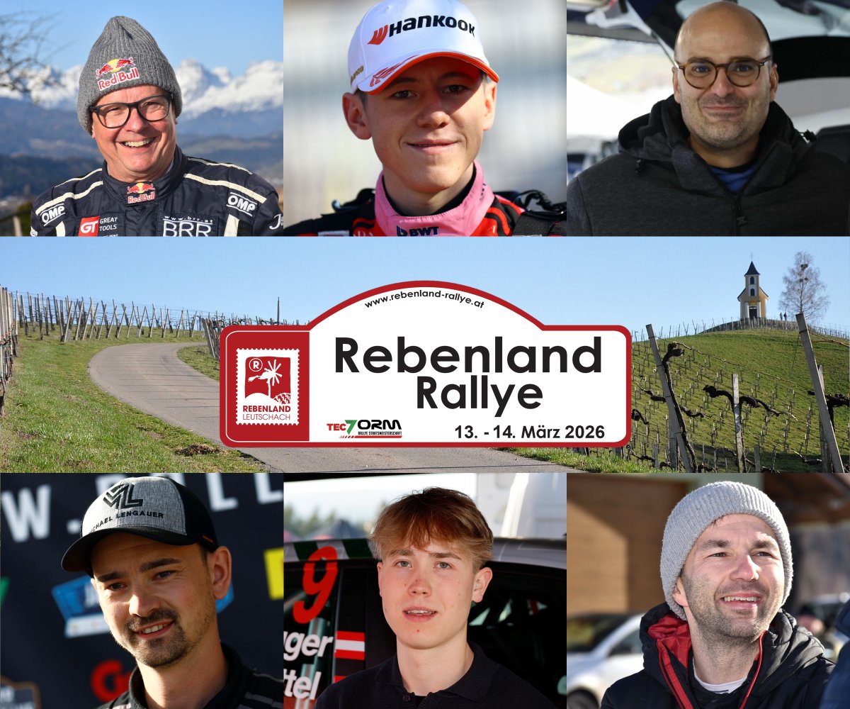 🏁🇦🇹 Heute startet die Besichtigung der Sonderprüfungen bei der 13. Rebenland Rallye 2026. Morgen Freitag fällt die Startflagge um 13:30h in Leutschach an der Weinstraße 😎

📸 Harald Illmer, Daniel Fessl, Peter Hartmann

#brr #rallye