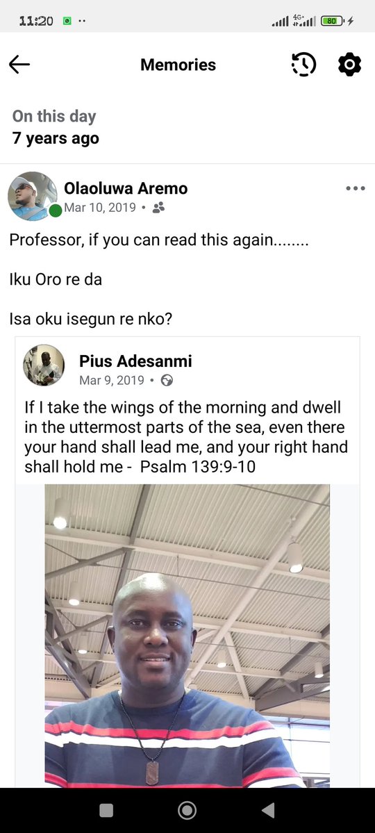 May your soul continue to rest in perfect peace Prof. Pius Adesanmi 

Cc: <a href="/ogundamisi/">Káyọ̀dé Ògúndámisí 🇳🇬</a>