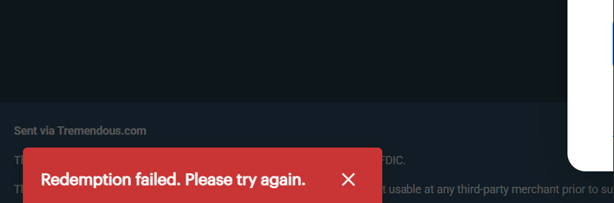 Robert4514's tweet photo. @gotremendous I have getting the same error since 2 hour ago, Are you having any kind of problem? https://t.co/IueKxMfxIs