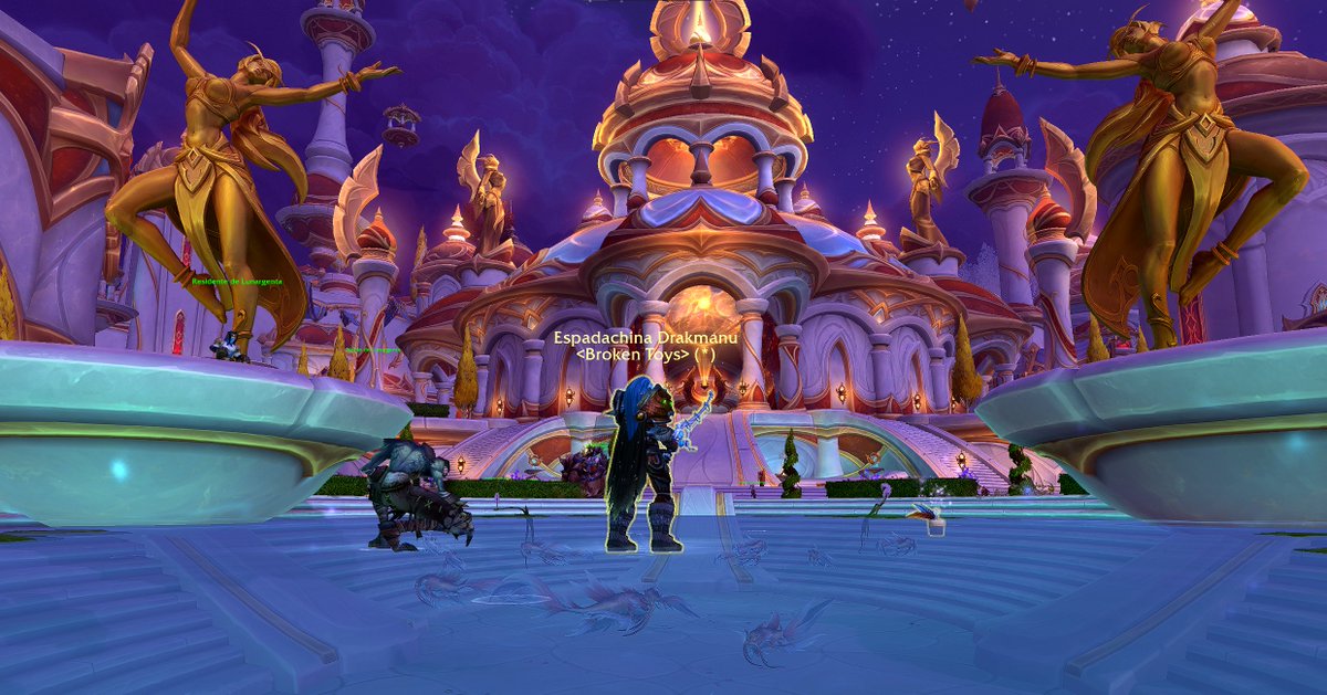 Manu_M_P's tweet photo. Fishing with a view @Warcraft https://t.co/QxGvvby32G