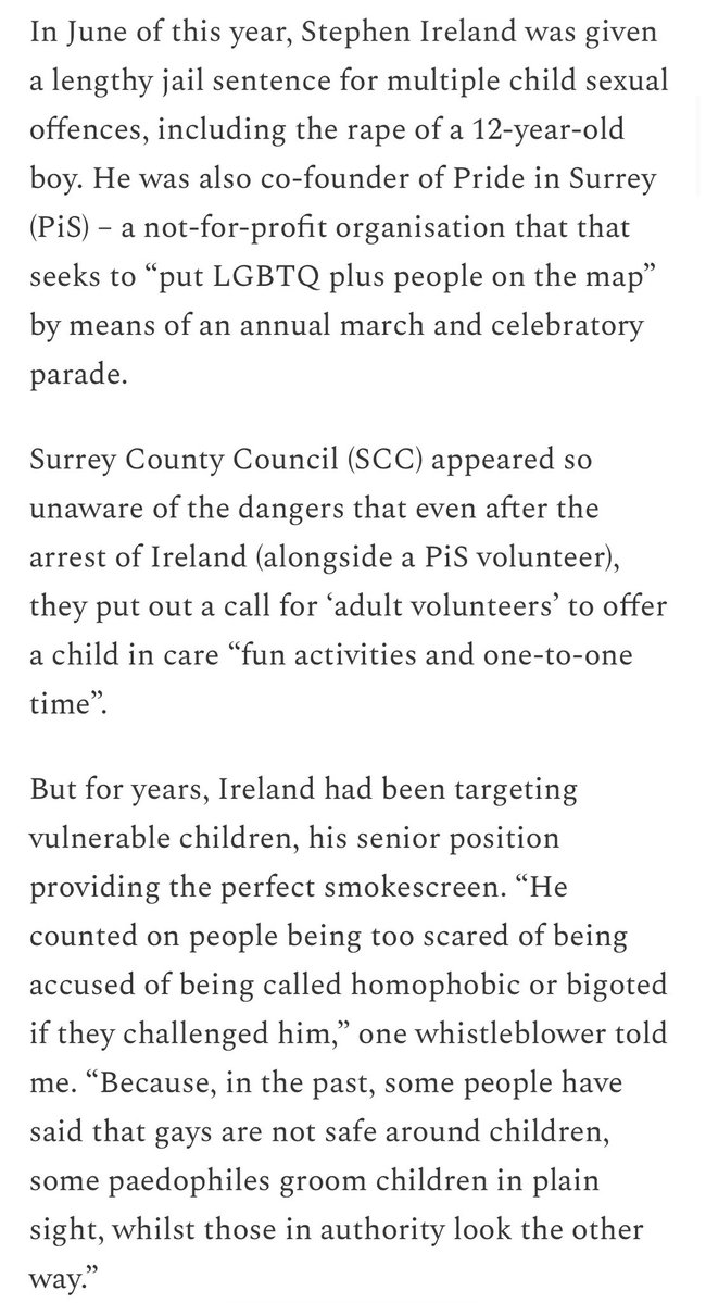 Cassidy1223212's tweet image. Stephen Ireland promotes the trans movement.

He is a child sex offender, now sentenced to 24 years for the rape of a 12-year-old boy.

This has not been shown in mainstream media. Why no massive headlines or news coverage?

Our children need protecting from people like this!