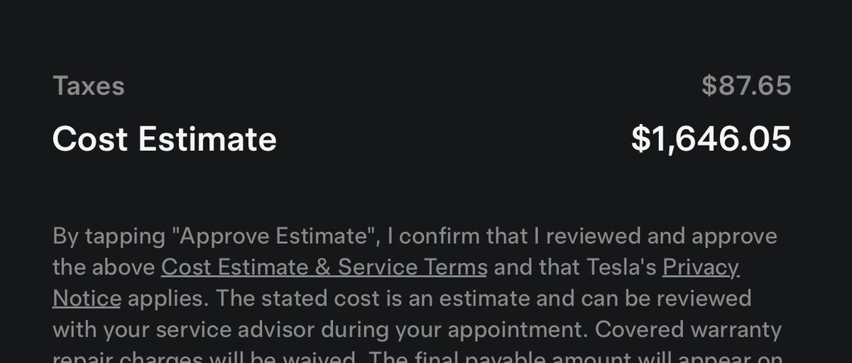 foneguy2's tweet photo. First and last @Tesla! Three service calls in the last 10 months with the last two being over $1600 each. 40+ years of owning cars and this is the closest to a lemon I’ve ever had. Got it for my son whose lifelong dream was to own a @Tesla. He says ‘never again’. Disappointed. https://t.co/VH99QN5uE0