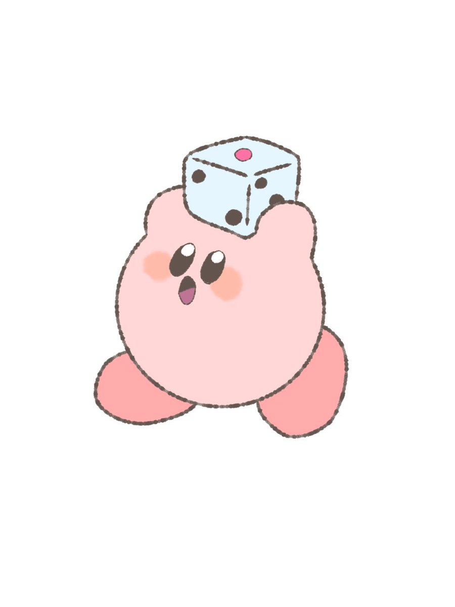 何マス進むぽよ？🎲
 #1日1低画質カービィ