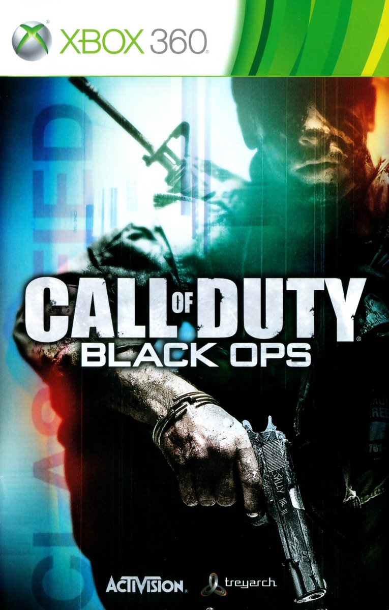 Old Cover Of Call Of Duty: Black Ops (2010)