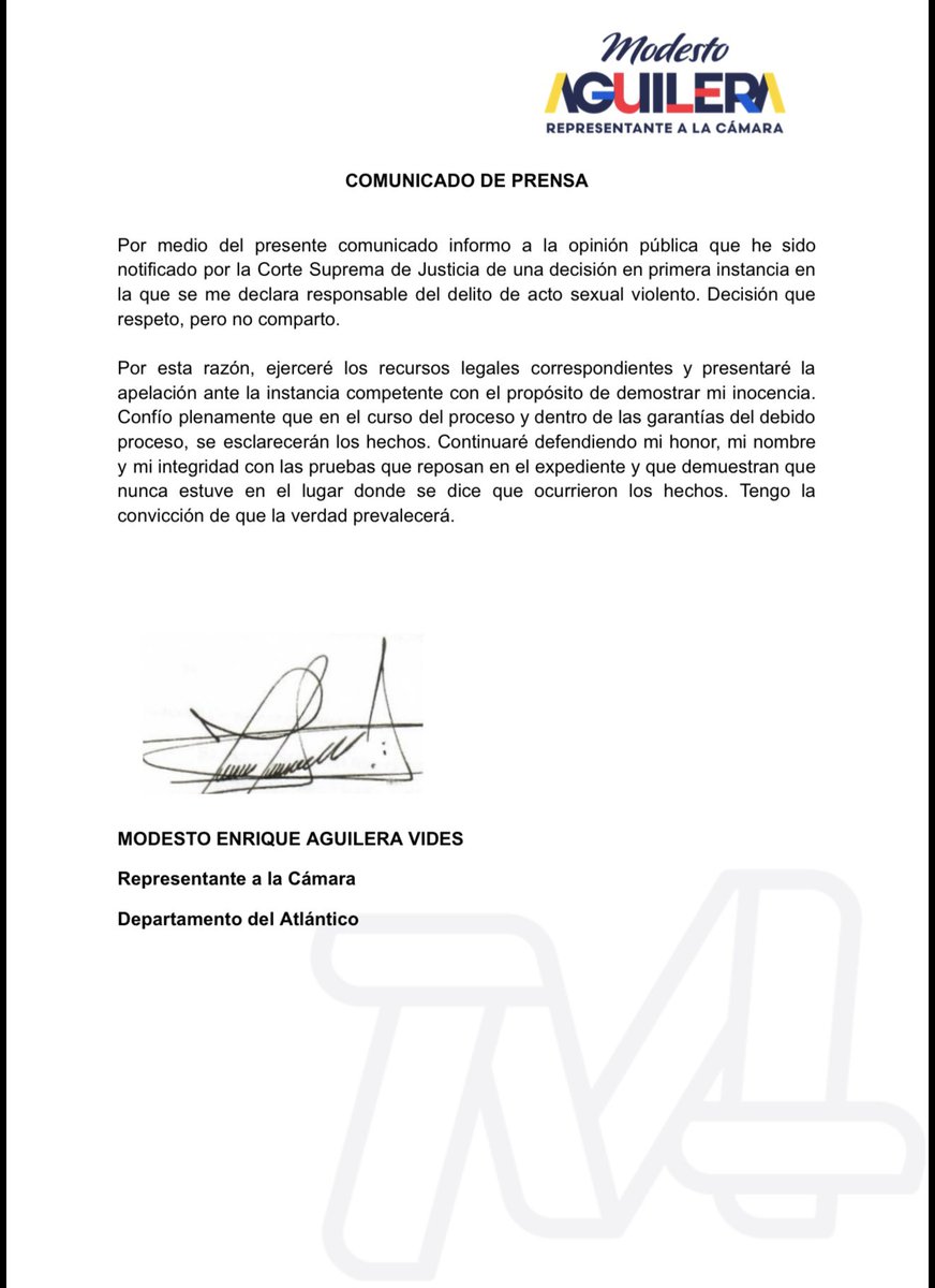 Modesto Aguilera V. tweet media