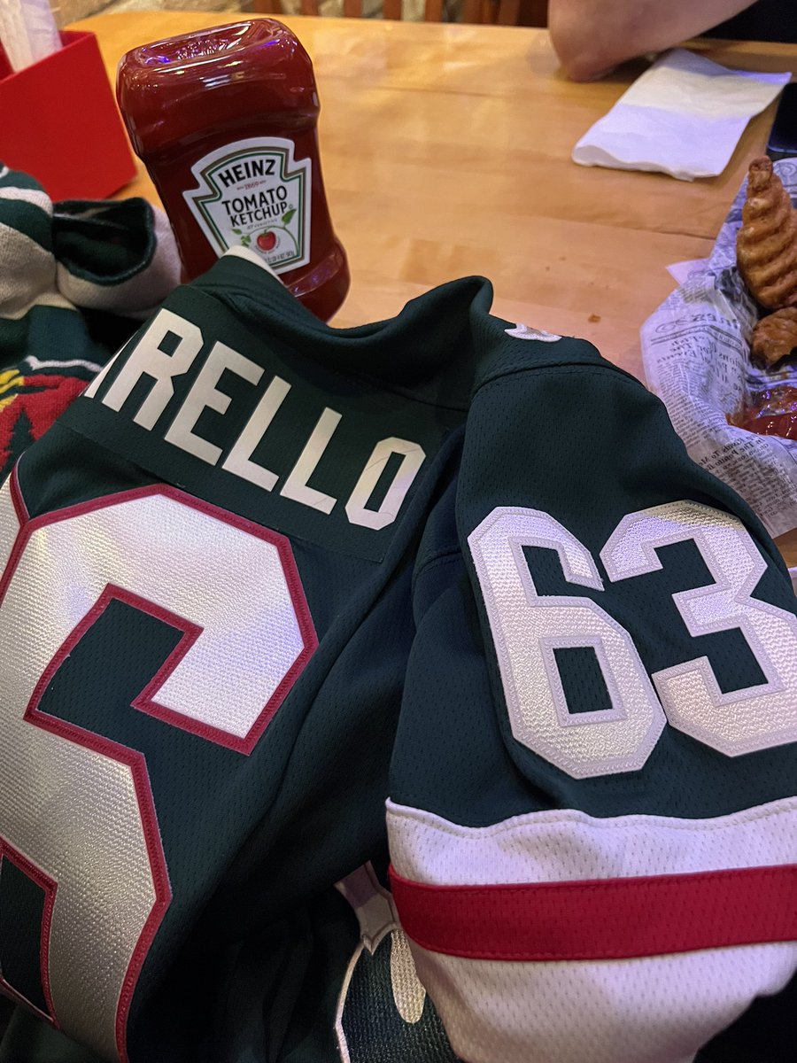 connorge_'s tweet photo. @FanaticsSupport i have a zuccarello jersey and i literally just noticed the number on the arm is backwards uhhhhhh @mnwild @Fanatics https://t.co/FQB2WyPNiF