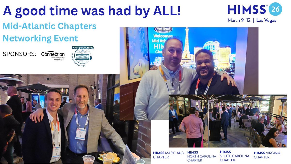 Maryland HIMSS tweet media