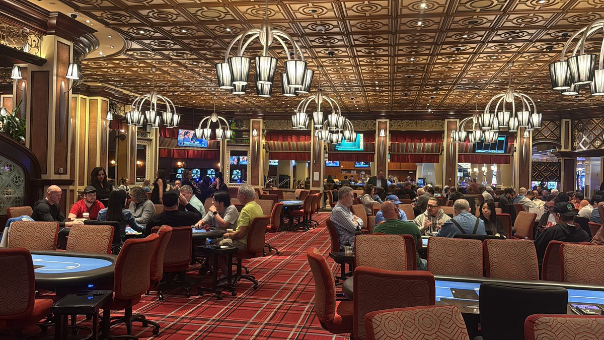Bellagio Poker Room tweet media