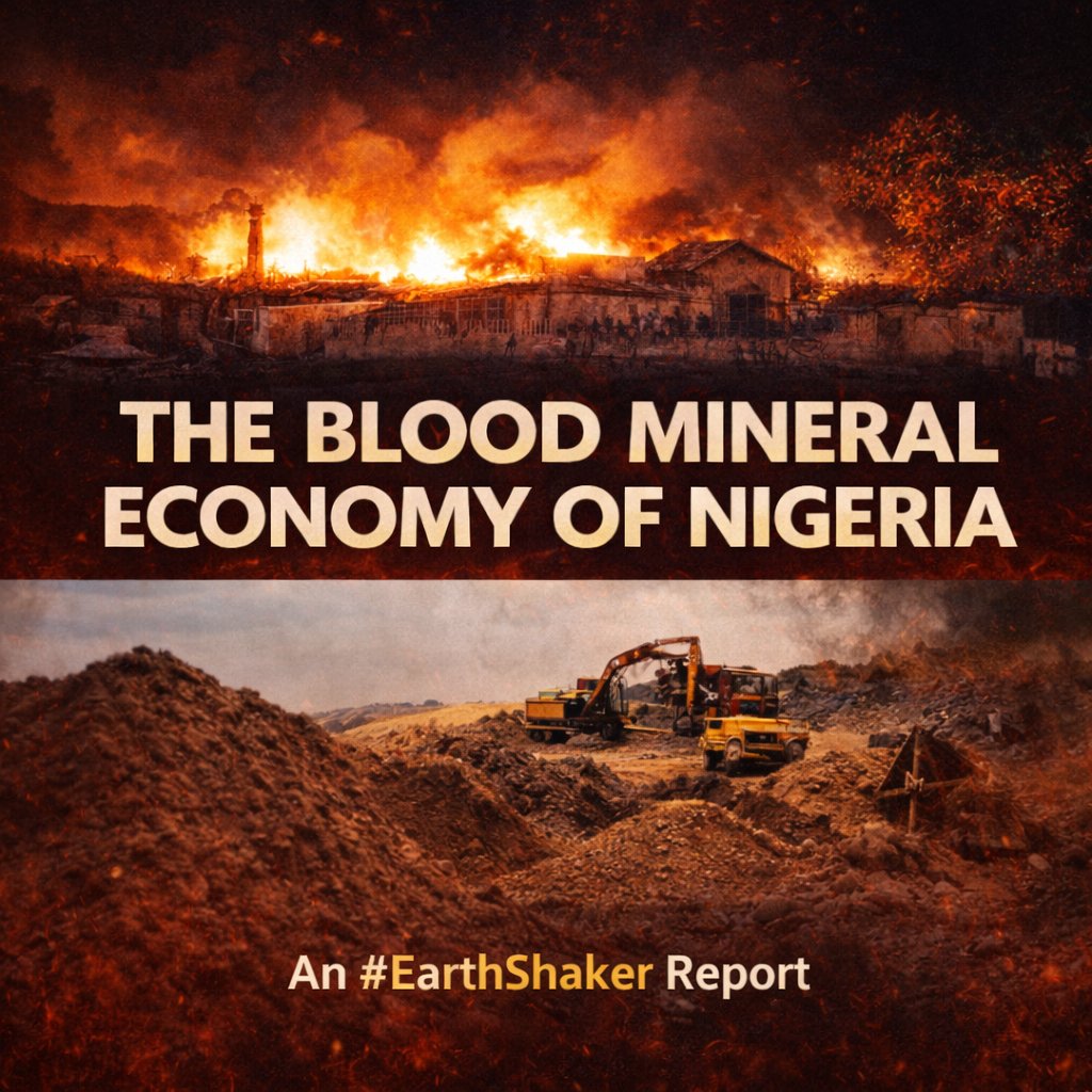 Want to know why the Nigerian army — despite many good soldiers and officers — appears ignorant, inept, and complicit in the genocide?

Goodluck Jonathan looked me in the eyes in his living room in May 2024 and said it plain: "It's the Blood Minerals driving this."

He was right.