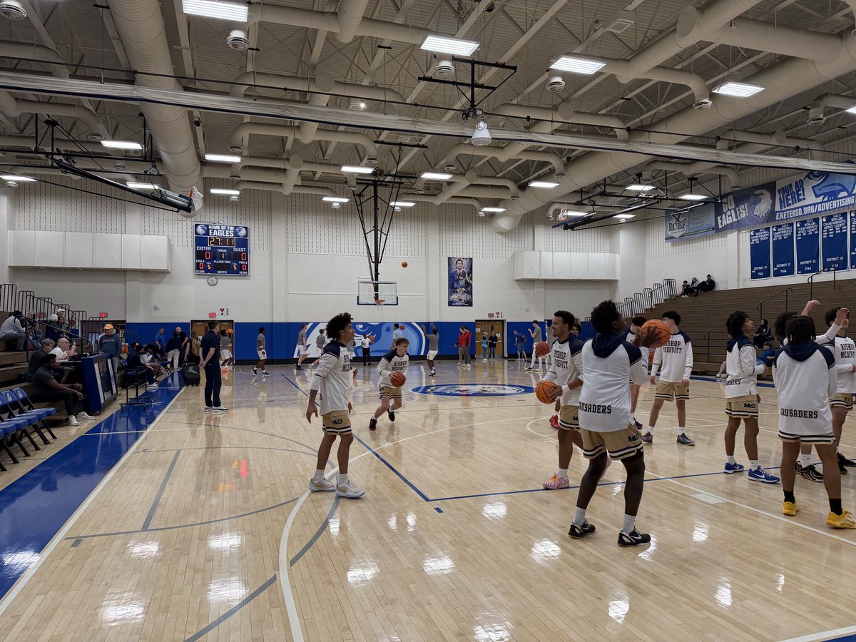 dan_sostek's tweet photo. We’ve reached round 2 of the boys basketball state bracket.

I’m here in Reading, where @McD_athletics takes on @carroll_hoops for a trip to the 4A quarterfinals. https://t.co/O1M7hPqUUD