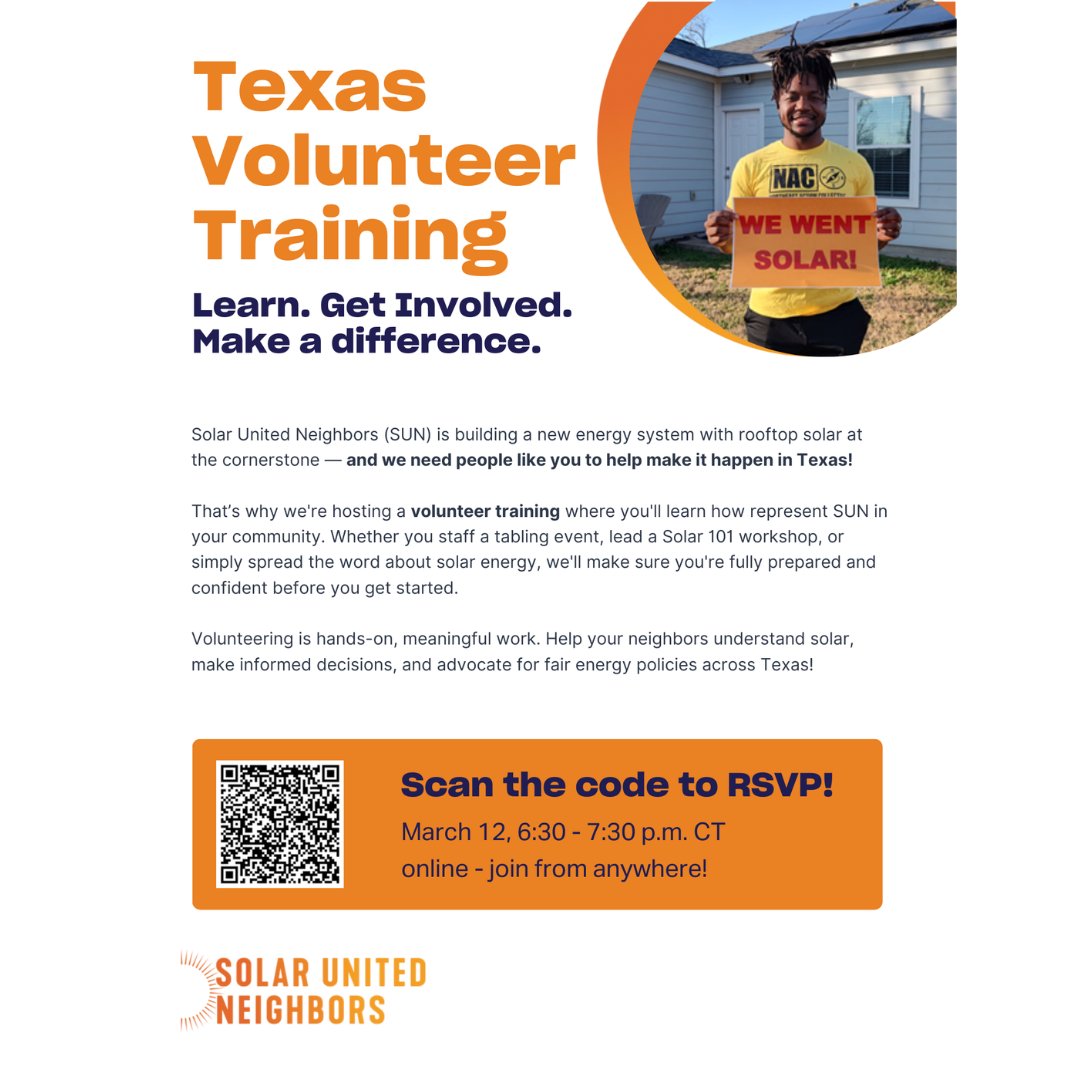 Texas Solar Energy Society tweet media