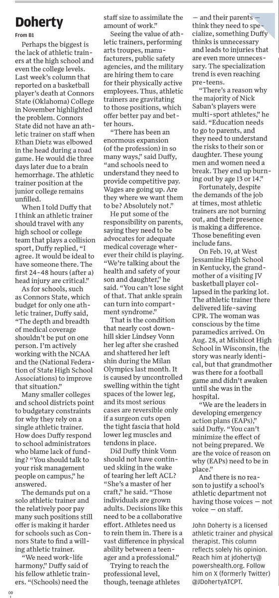 John Doherty tweet media