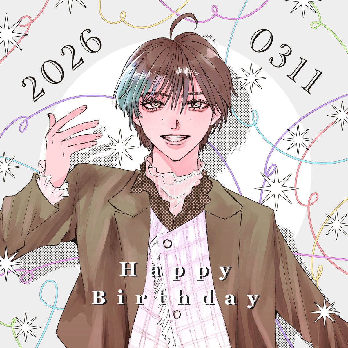 🤍お誕生日おめでとうございます🤍
#Happy_KOHSAKU_Day 
#小泉光咲誕生祭2026
#小泉光咲23rdAnniversary