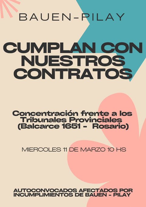GalindezM3's tweet photo. Los damnificados por Pilay vuelven a concentrarse frente a Tribunales. De no haber una capitalización de la desarrolladora que le permita activar obras y entregas de departamentos, Rosario puede estar asistiendo al mayor incumplimiento con inversores inmobiliarios de la historia, y con final abierto.