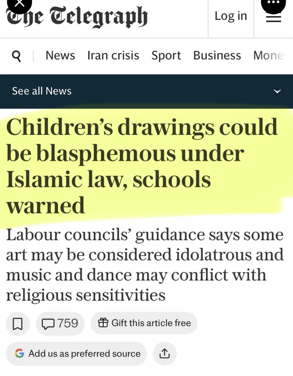 The UK is morphing into an Islamic State.