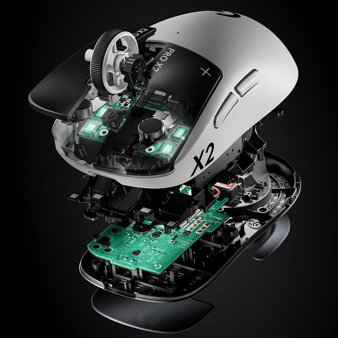 DJBluePDX's tweet photo. Welcome to the NEW @LogitechG PRO X2 SUPERSTRIKE! This thing is incredible: 
• Utilizes HITS Haptic clicks for even input 
• 61grams (super lightweight) PLUS lightspeed wireless. 
• Works with the LogitechG POWERPLAY &amp; G HUB

Get one!
#LogitechGPartner #ProvidedByLogitechG https://t.co/JV8ITGkNCT