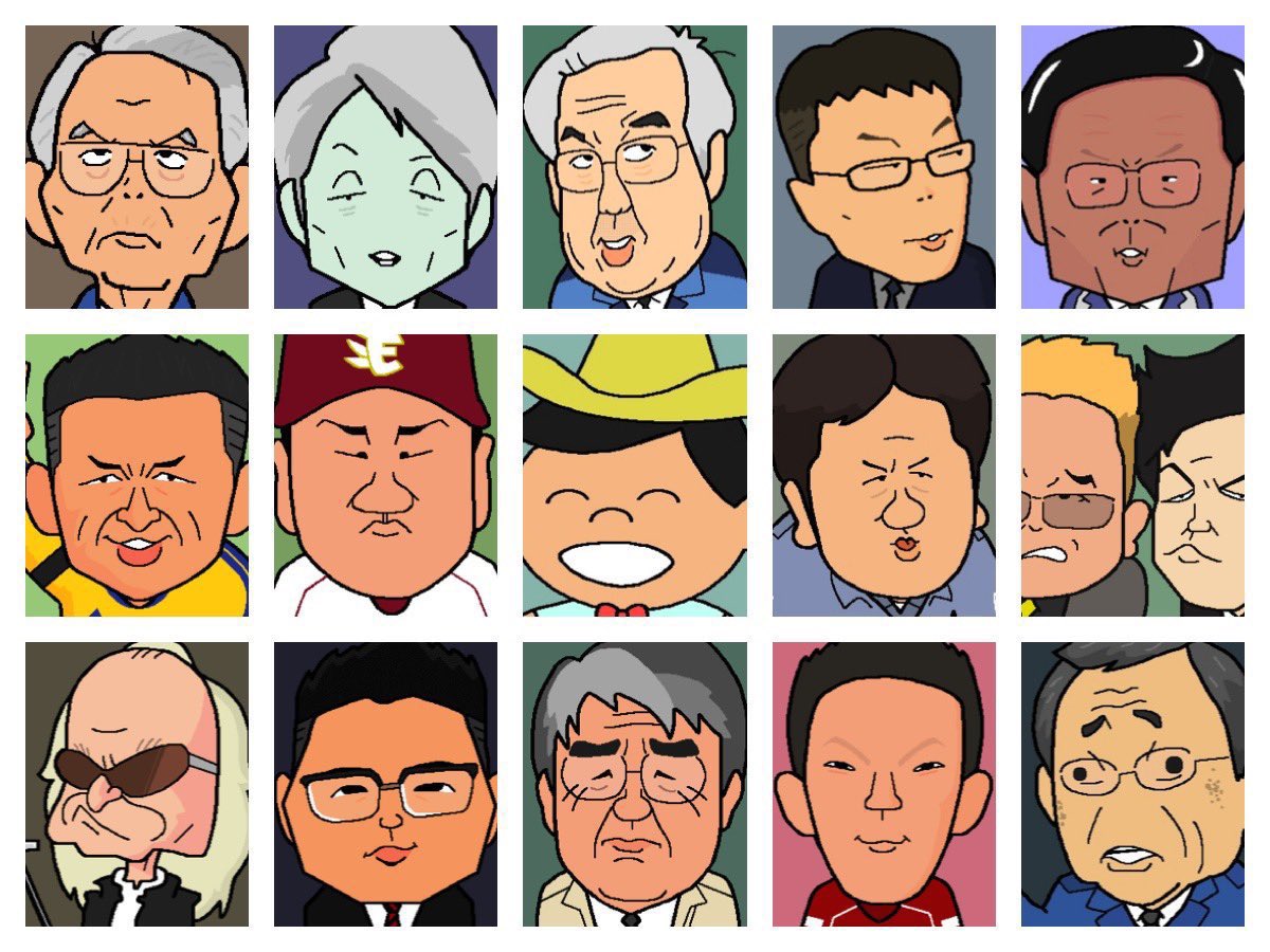 3.11直後はとにかく似顔絵を描きまくった。辛い思いをしている誰かが