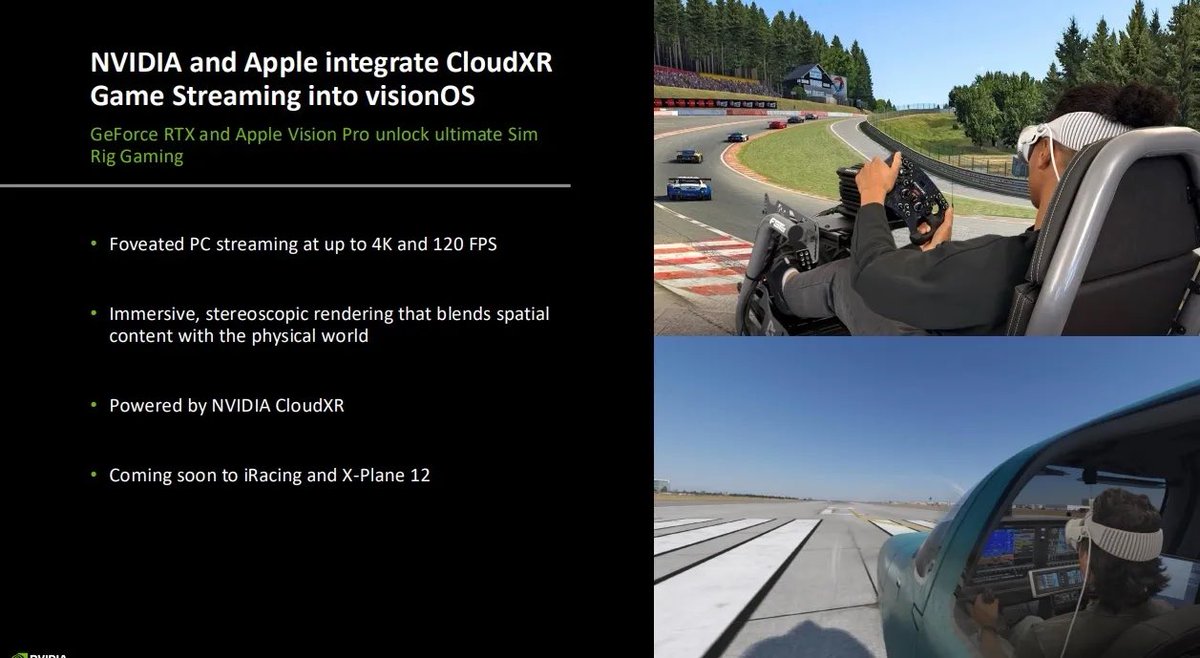 iRacing is also receiving the upcoming visionOS Foveated Streaming features

You can also leverage ARKit’s image detection to track your cockpit or Simulator Rigs, allowing you to show the real world setups in your immersive view