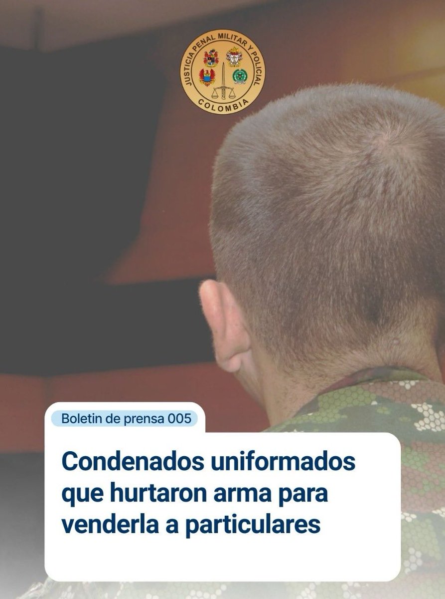 Justicia Penal Militar y Policial tweet media