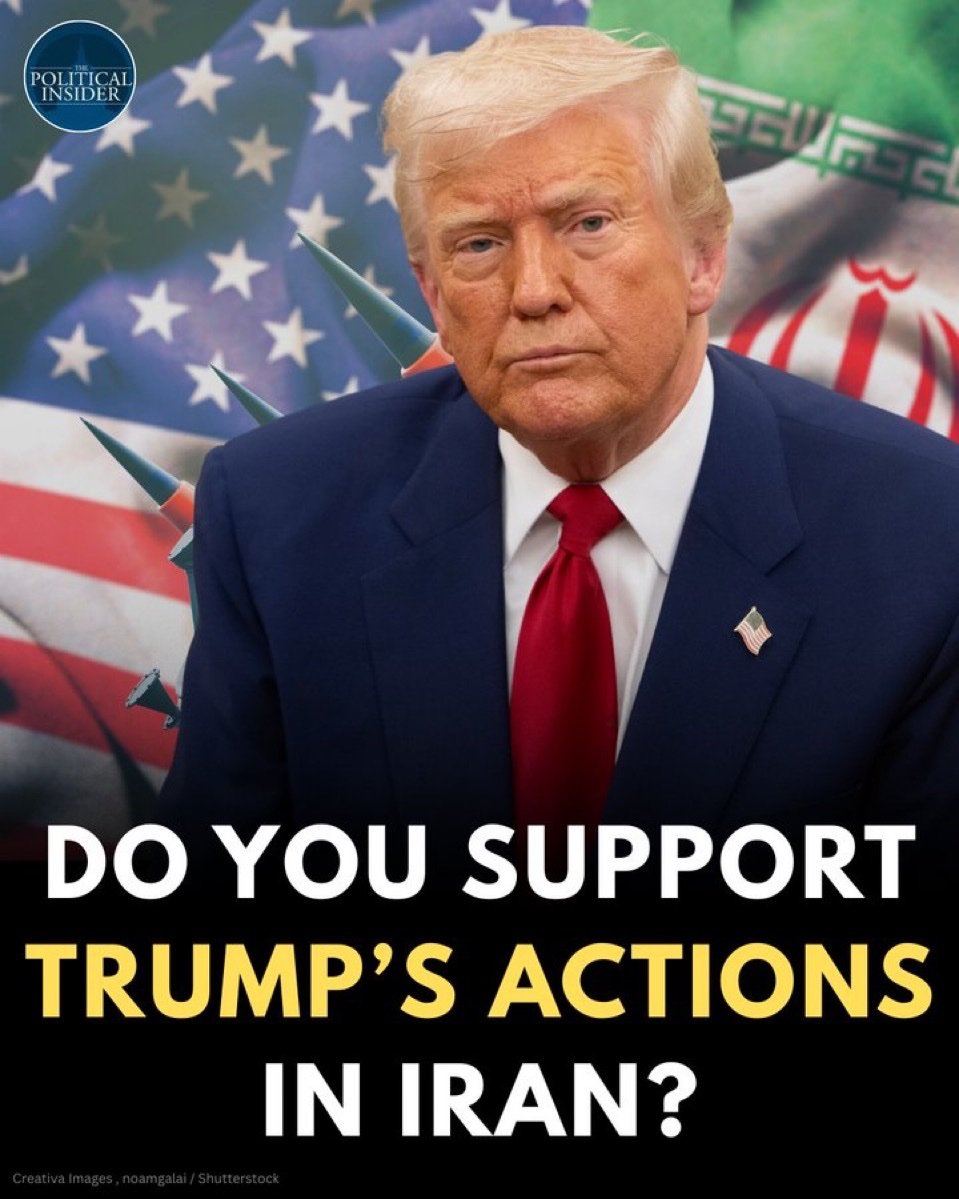 Do you support Trump Actions In Iran ?

A. Yes    B.  No